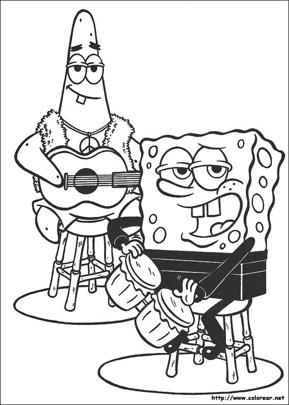 kaboose coloring pages halloween spongebob - photo #30