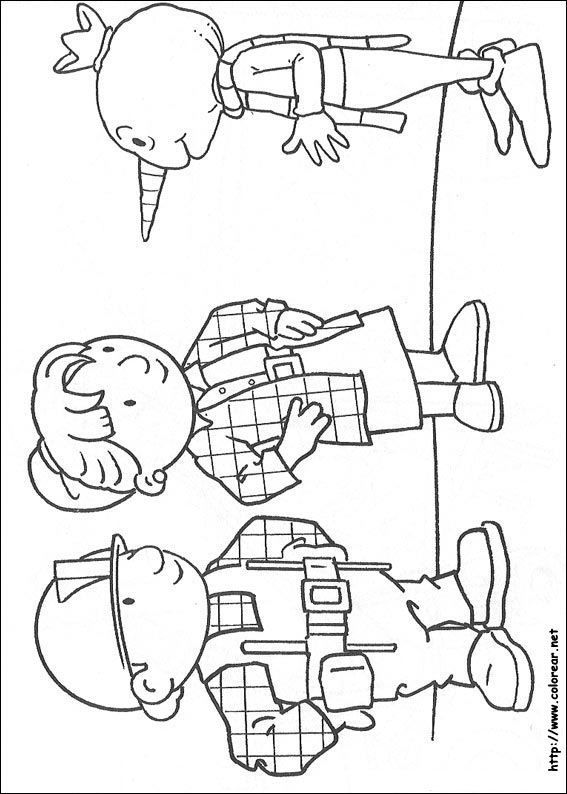 DIBIJOS PARA COLOREAR DE BOB EL CONSTRUCTOR dibijos para colorear de bob el constructor: