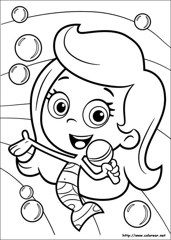 halloween bubble guppies coloring pages - photo #41