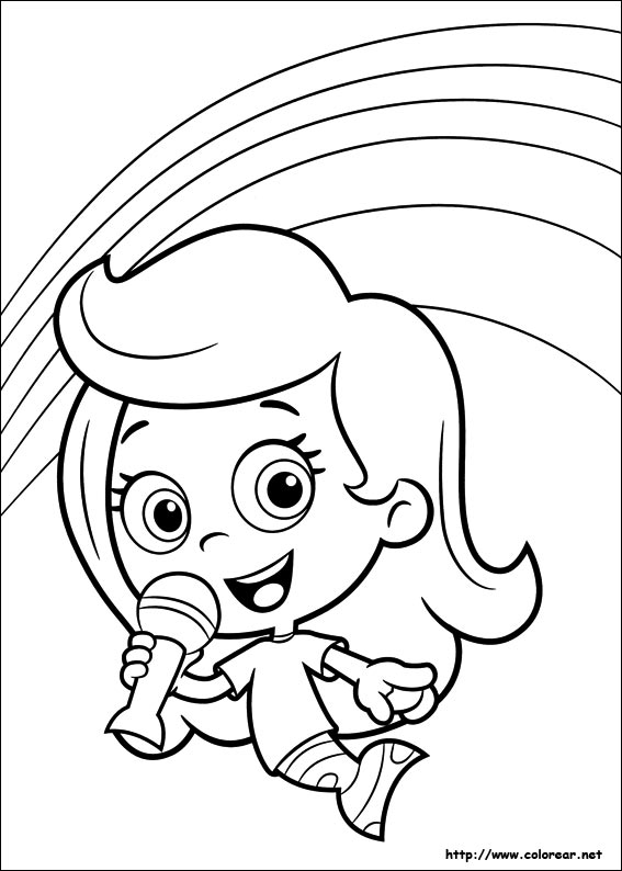 Bubble Guppies Color Pages