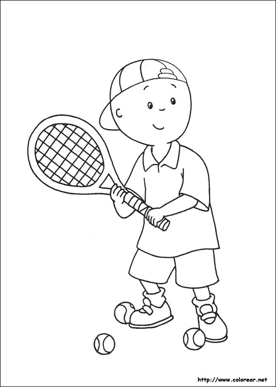 caillou online coloring pages - photo #30