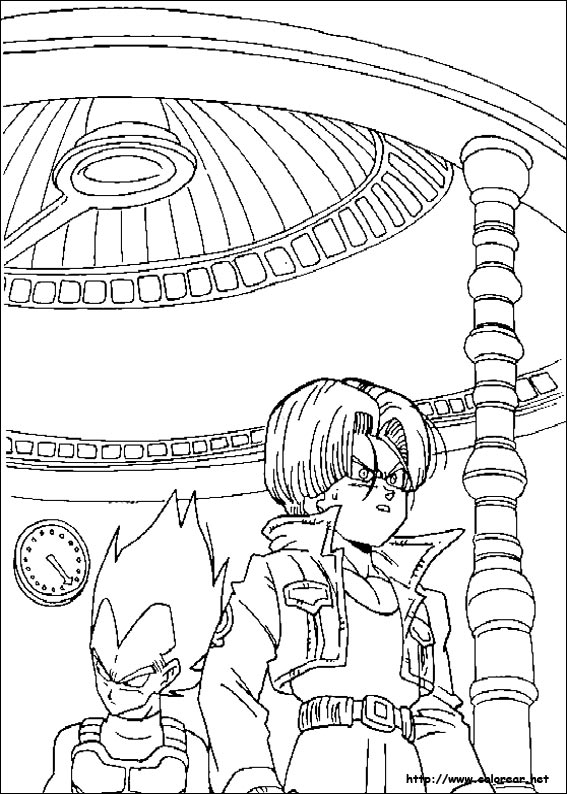 Dibujos De Dragon Ball Z Para Colorear Grandes Dragones Dragon