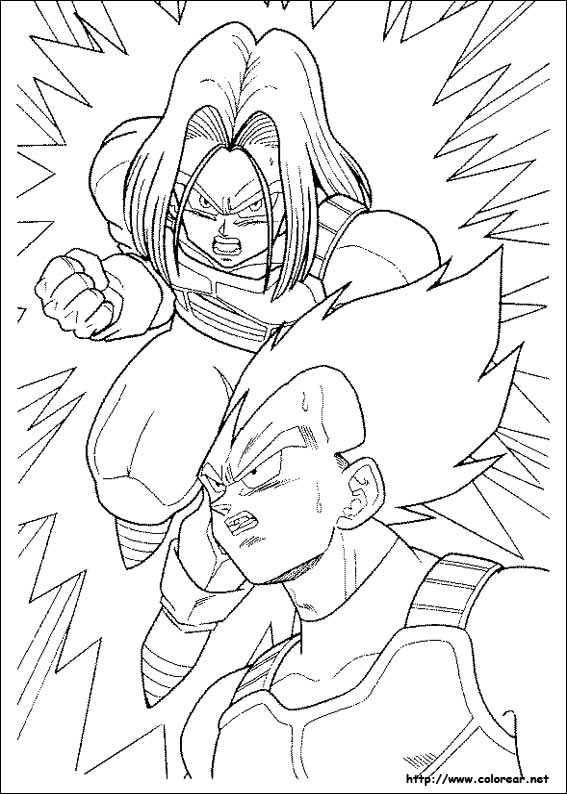 dibujos de dragon ball z para colorear - Arte dibujos de dragon ball z para colorear - Arte