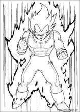 Dibujos para colorear gratis de dragon-ball-z para imprimir