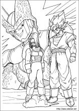 Dibujos para colorear gratis de dragon-ball-z para imprimir y colorear - Dragon  Ball Z - Just Color Crianças : Páginas para colorir para crianças