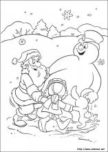 baby frosty the snowman coloring pages - photo #4
