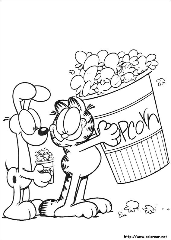 odie coloring pages cool - photo #36