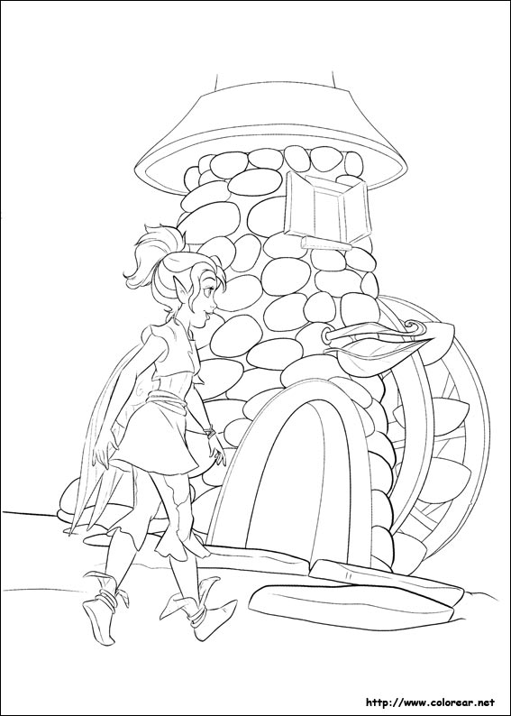 hadas y piratas silver mist coloring pages - photo #23