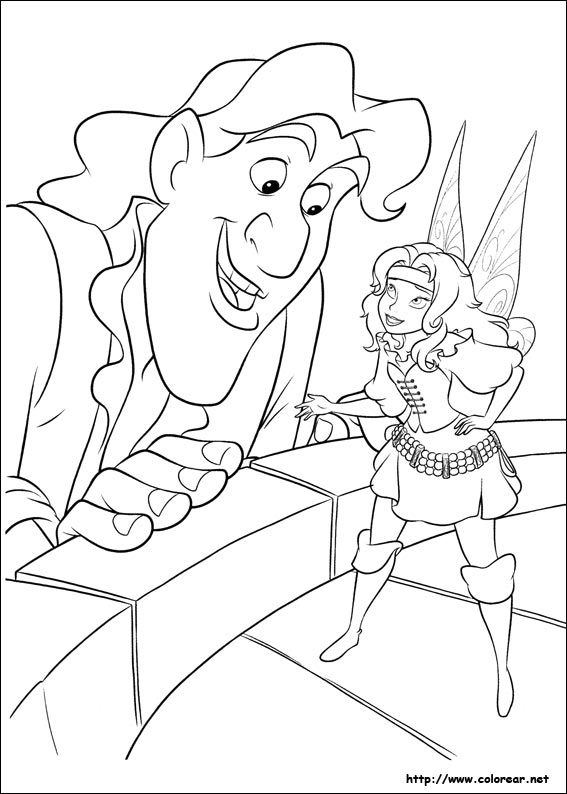 hadas y piratas silver mist coloring pages - photo #35