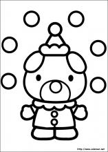 Dibujos de Hello Kitty para colorear en Dibujos de Hello Kitty para colorear en