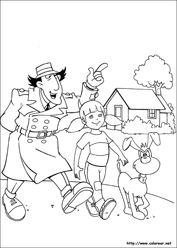 gadget boy coloring pages - photo #10