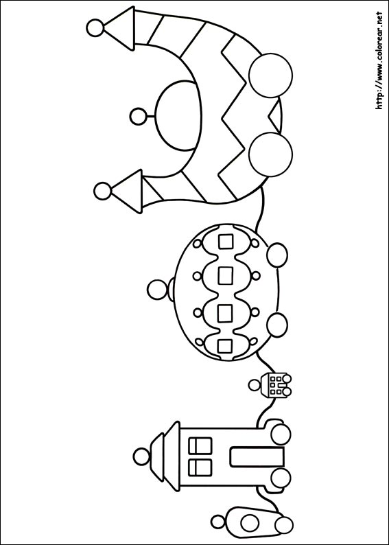 iggle piggle coloring pages - photo #15