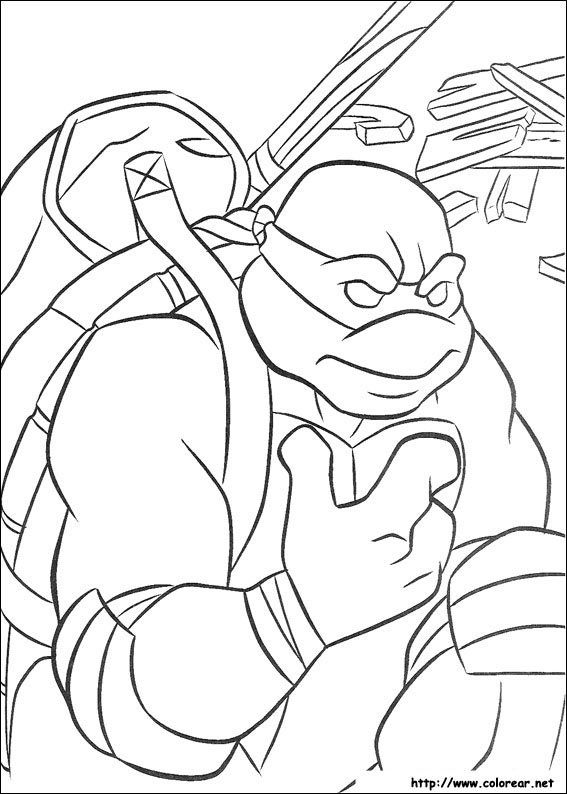 Tortugas Ninja Paginas Para Colorear 100 Dibujos Imprime Gratis