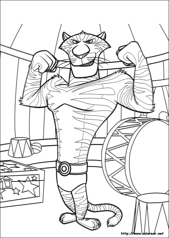 madagascar 3 gia coloring pages - photo #4