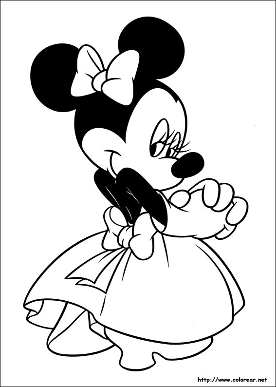 Dibujos para colorear de Minnie