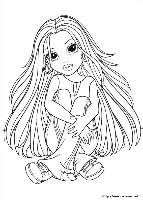yellow hair after coloring pages for children - photo #6