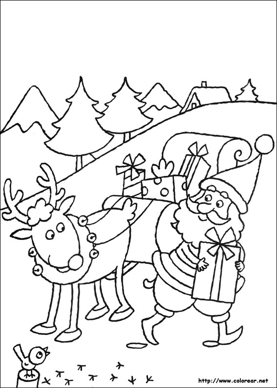 la navidad coloring pages - photo #11