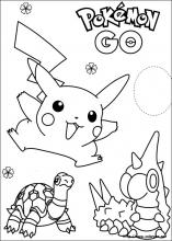 Dibujos de Pokémon para dibujar, colorear, pintar e imprimir