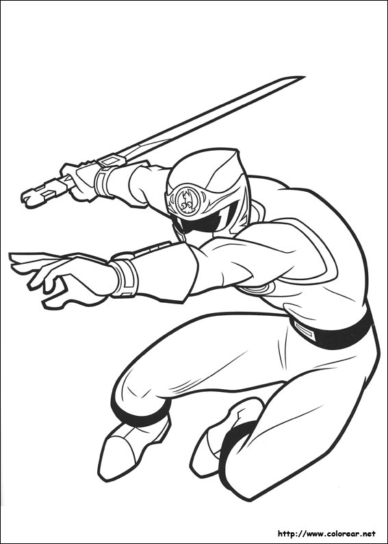 Dibujos de Power Rangers para colorear en Dibujos de Power Rangers para colorear en
