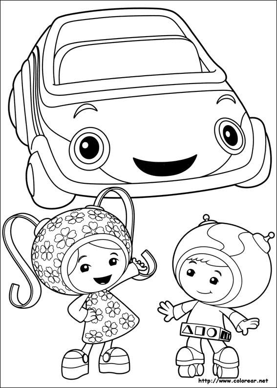 umizoomi coloring pages printable - photo #26