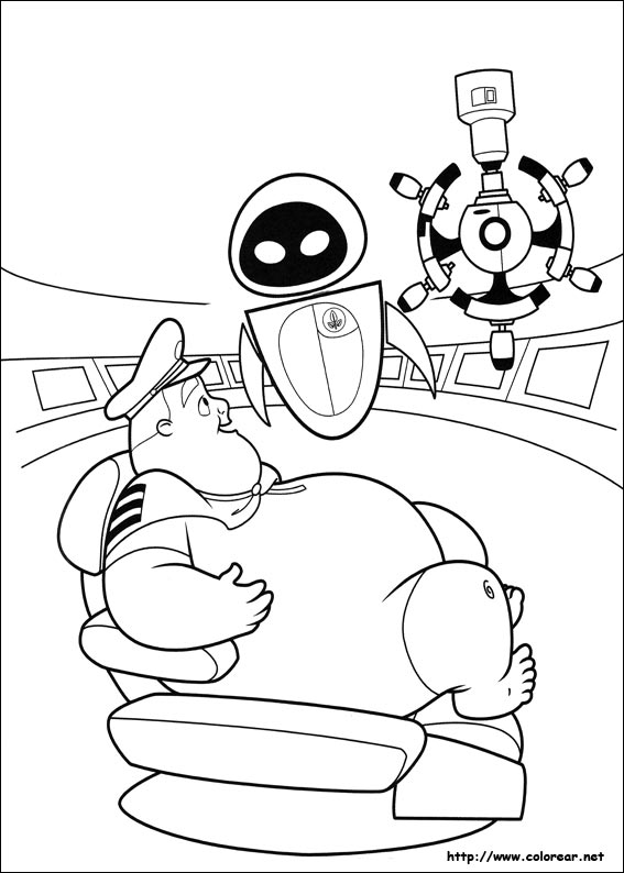 walle coloring in pages - photo #33