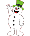 Dibujos de Frosty, el mueco de nieve