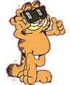 Garfield para colorear