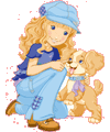 Holly Hobbie para colorear