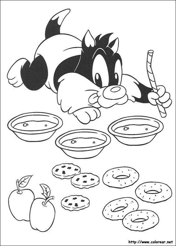 Dibujos Para Colorear De Baby Looney Tunes