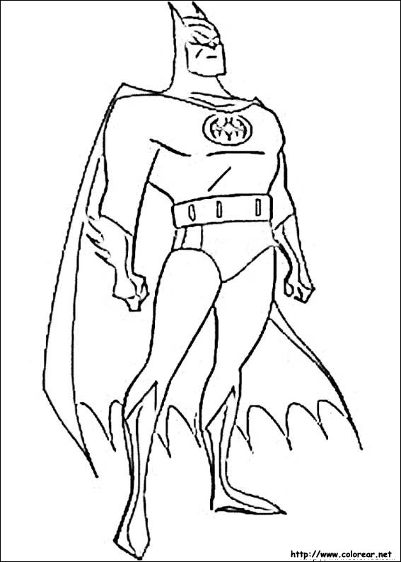 Dibujos para colorear de Batman