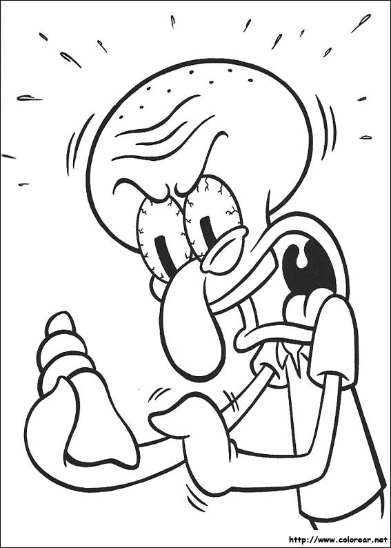 Dibujos para colorear de Bob Esponja Dibujos para colorear de Bob Esponja