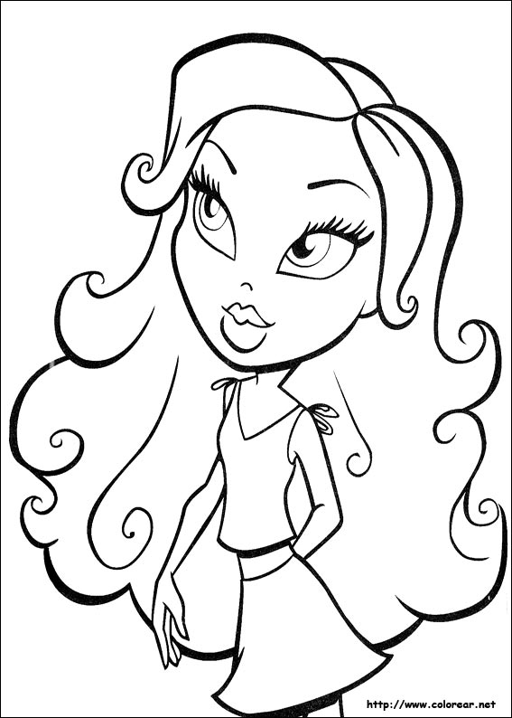 Dibujos para colorear de Bratz