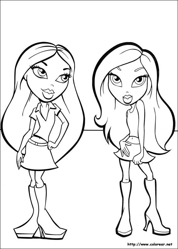 Dibujos para colorear de Bratz