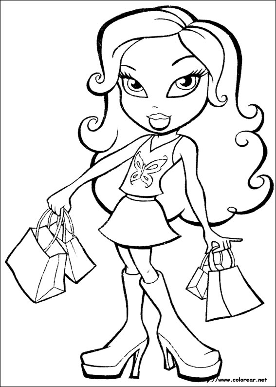 Dibujos para colorear de Bratz