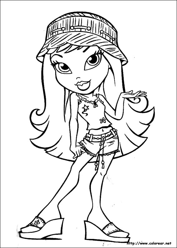 Dibujos para colorear de Bratz