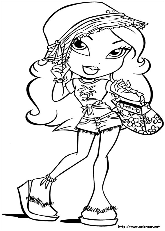 Dibujos para colorear de Bratz