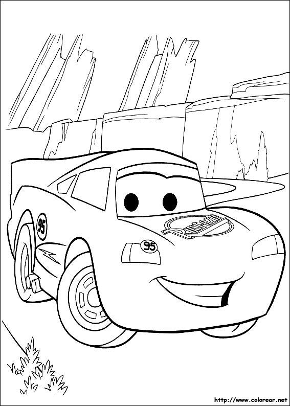 Dibujos para colorear de Cars