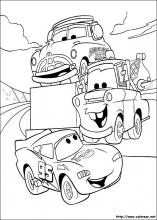 Dibujos de Cars para colorear en 
