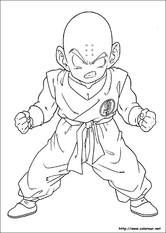 Dibujos para colorear de dragon-ball-z para niños - Dragon Ball Z