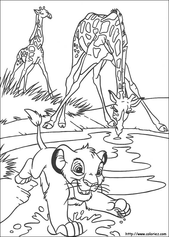 Dibujos Para Colorear De El Rey Leon
