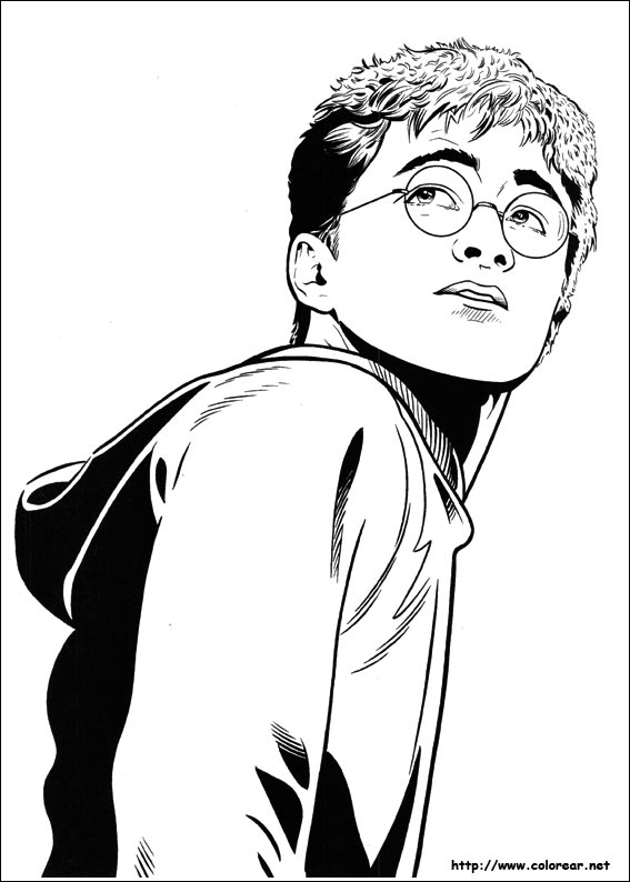 Dibujos para colorear de Harry Potter