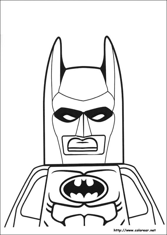 Dibujos de Lego Batman para colorear en 