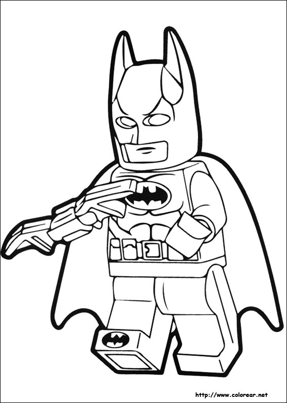 Dibujos de Lego Batman para colorear en 