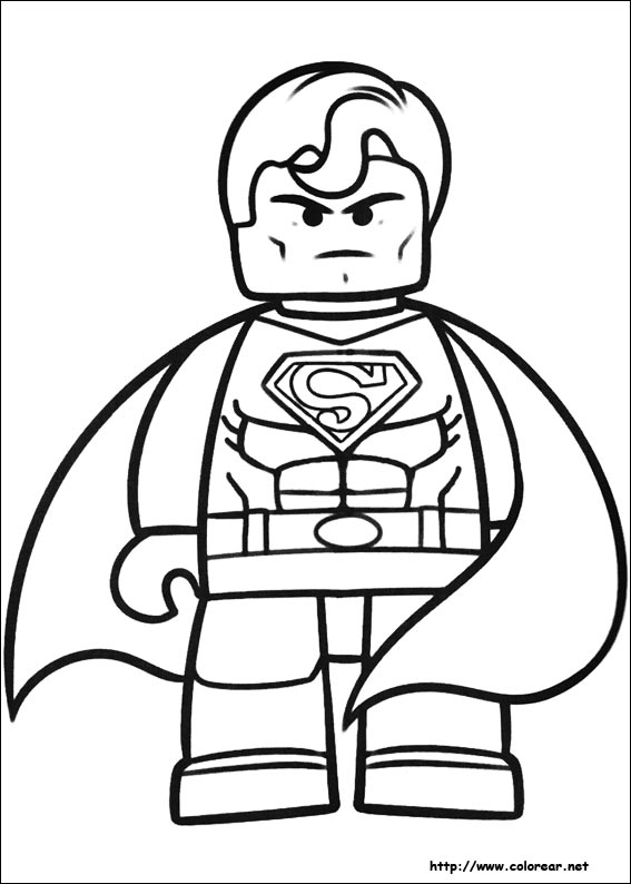 Dibujos de Lego Batman para colorear en 