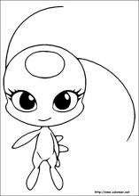 Dibujos de Miraculous: las aventuras de Ladybug para colorear en Colorear .net