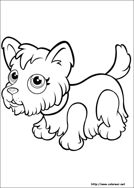 Dibujos para colorear de Pet Parade