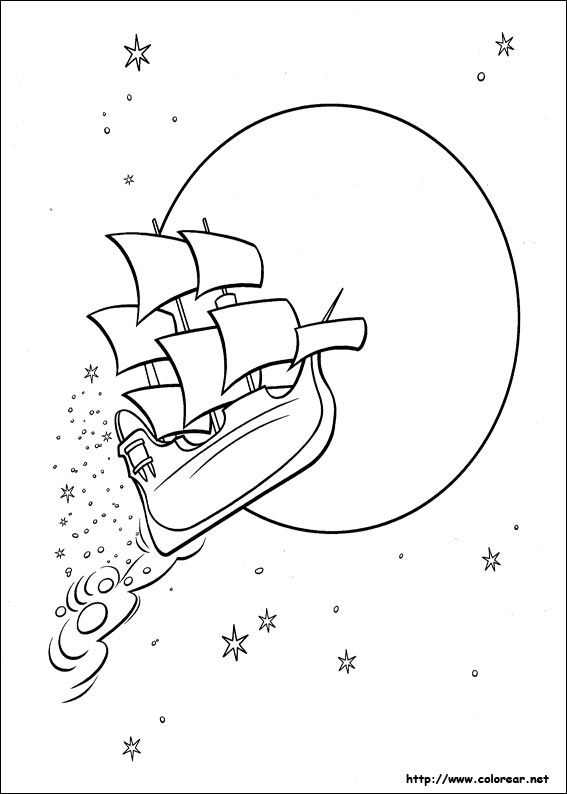 Dibujos para colorear de Peter Pan Dibujos para colorear de Peter Pan