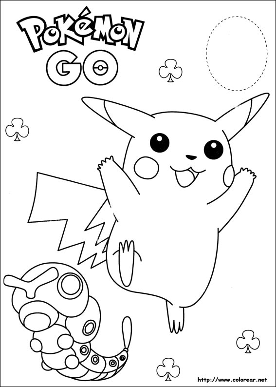 Dibujos Para Colorear De Pokemon