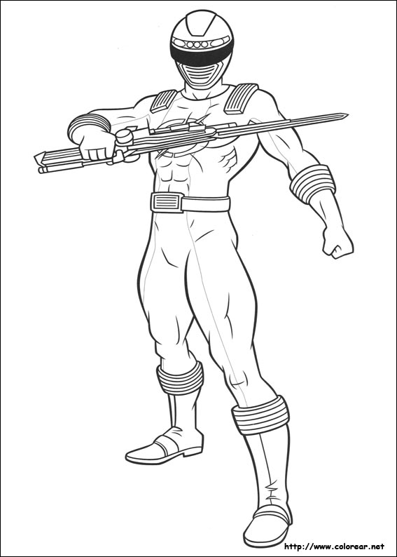 Dibujos para colorear de Power Rangers Dibujos para colorear de Power Rangers