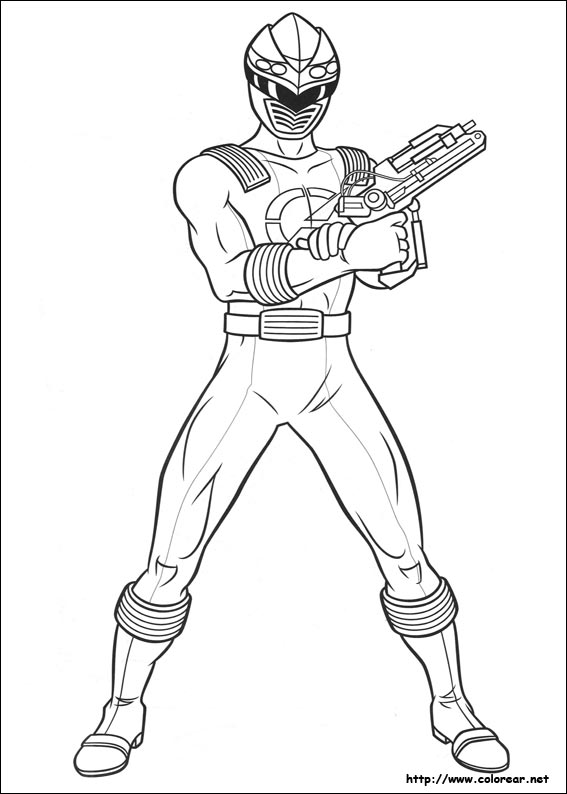 Dibujos para colorear de Power Rangers Dibujos para colorear de Power Rangers